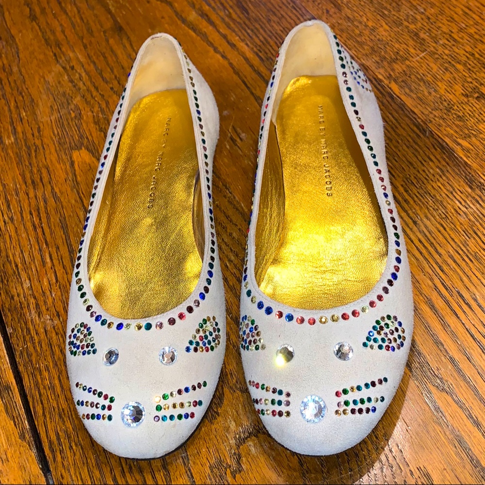 Marc by Marc Jacobs embellished flats